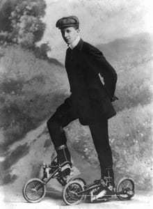 Roller skates from 1910
